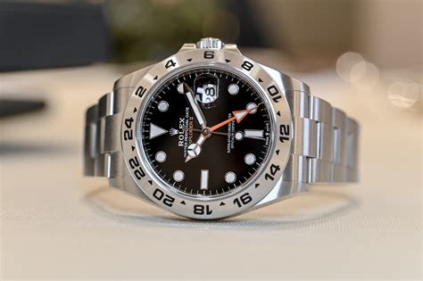 rolex explorer 2 schwarz gebraucht|used rolex explorer ii for sale.